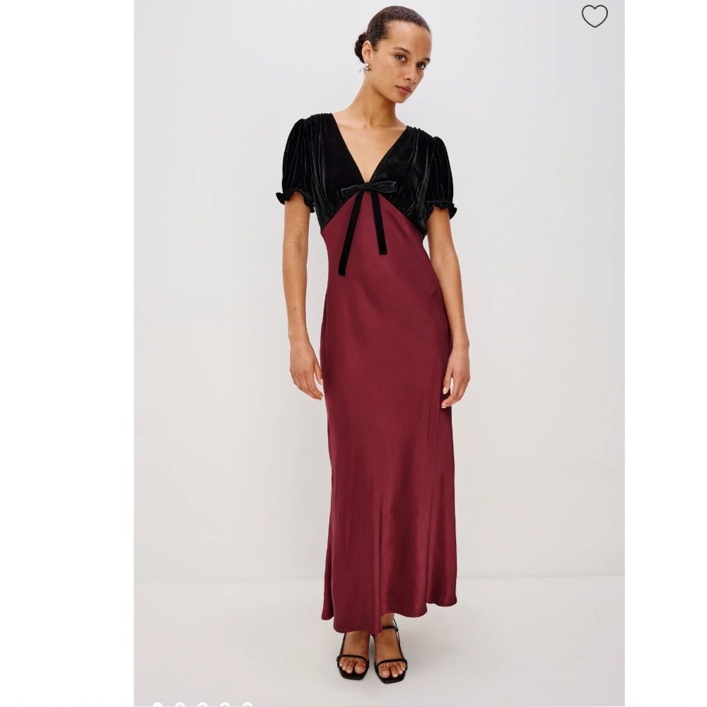 Rails
Dory Velvet Shrug Satin Dress